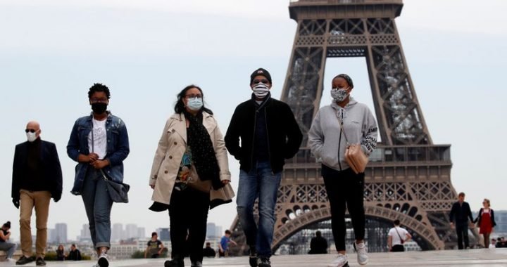 nationwide lockdown due to the coronavirus disease (COVID-19) in Paris