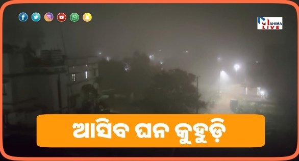 Fog Warning Issued In Odisha